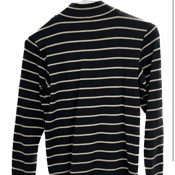 Muji Striped Turtleneck - Picture 2 of 2